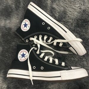 Converse Black and White High-Tops